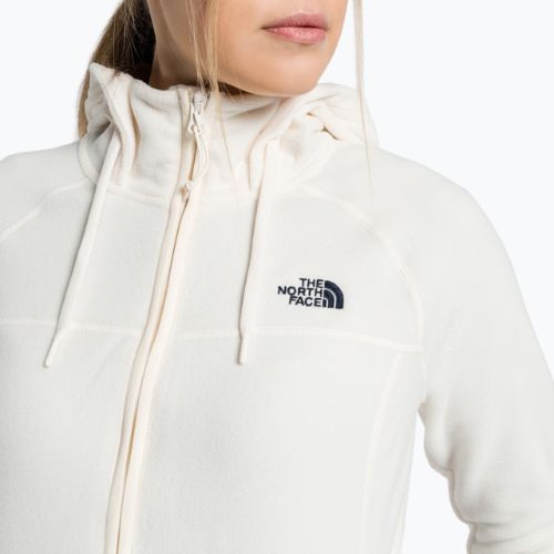Dámska fleecová mikina The North Face Homesafe Fleece Hoodie white NF0A55HNR8R1