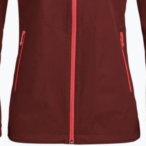 Salewa dámska bunda do dažďa Puez Aqua 3 PTX burgundy 00-0000024546