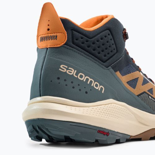 Pánske trekingové topánky Salomon Outpulse MID GTX tmavomodré L415895