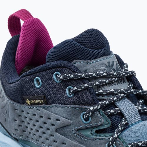 Dámske turistické topánky HOKA Anacapa Low GTX blue 1119373-MSSS
