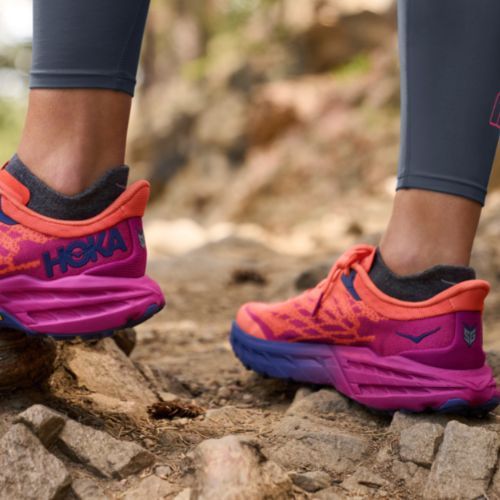 Dámska bežecká obuv HOKA Speedgoat 5 orange 1123158-FFCM