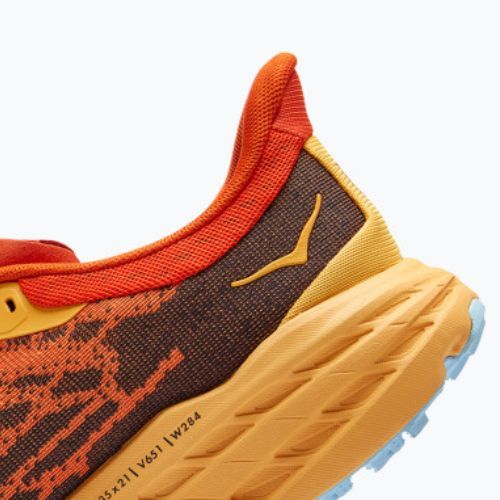 HOKA Speedgoat 5 pánska bežecká obuv oranžová 1123157-PBAY