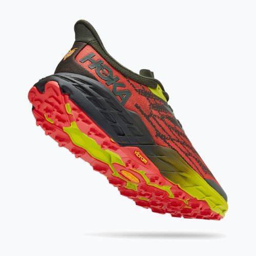 HOKA Speedgoat 5 pánska bežecká obuv tmavozelená 1123157-TFST