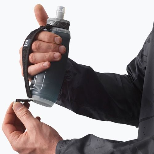 Mäkká fľaša na behanie Salomon Active Handheld šedá LC19286