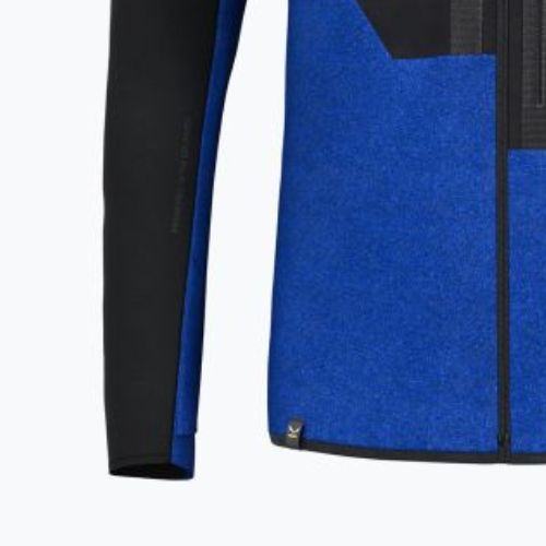 Pánska fleecová mikina Salewa Ortles AM black-blue 00-0000028178