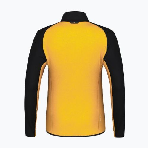 Pánska fleecová mikina Salewa Ortles AM black/yellow 00-0000028178
