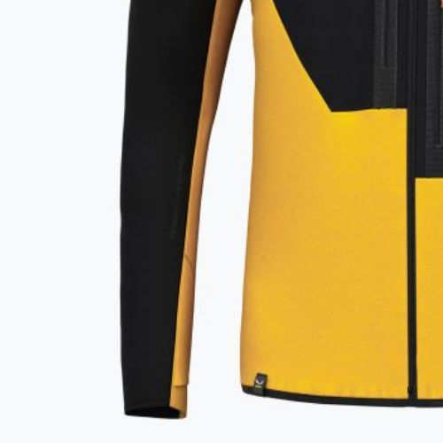 Pánska fleecová mikina Salewa Ortles AM black/yellow 00-0000028178