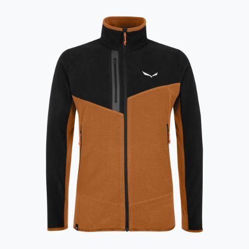 Pánska fleecová mikina Salewa Paganella EN oranžová 27924