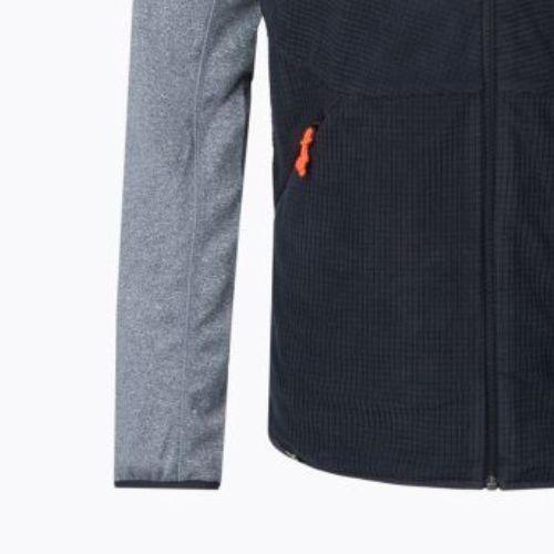 Pánska fleecová mikina Salewa Puez Hybrid PL FZ black 00-0000027388