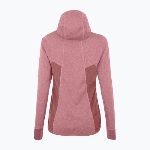 Salewa dámska fleecová mikina Puez Hybrid PL FZ Hoody ružová 00-0000027389