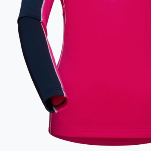 Dámska trekingová mikina MMMUT Aenergy ML Half Zip Pull pink and navy blue