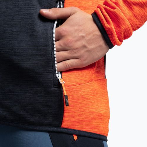 Pánska bunda CMP 32G2857 oranžová a tmavomodrá 32G2857/N950
