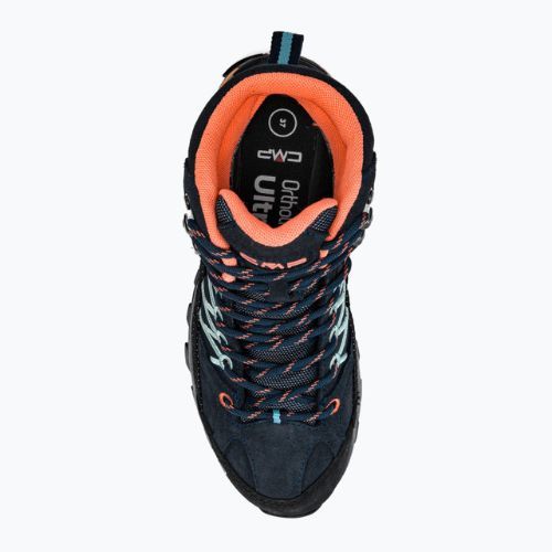 Dámske trekové topánky CMP Rigel Mid black and navy blue 3Q12946