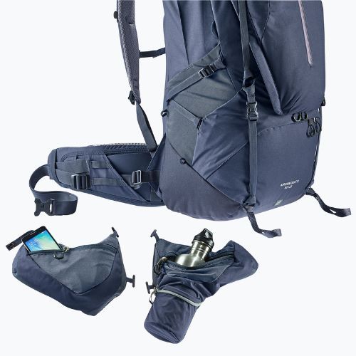 Trekingový batoh Deuter Aircontact X 60 + 15 l navy blue 337002230670