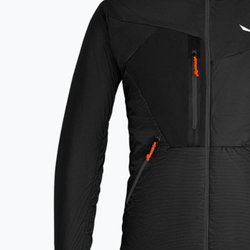 Salewa pánska bunda Pedroc Hybrid TWR s kapucňou čierna 00-0000027427