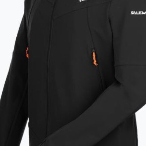 Salewa pánska softshellová bunda Sella DST black 00-0000028468