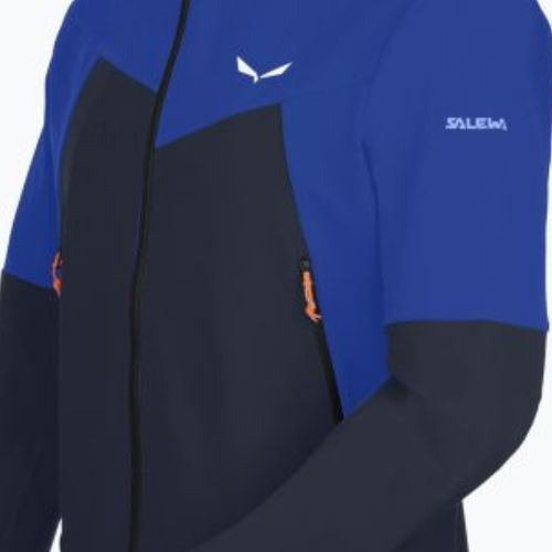 Salewa pánska softshellová bunda Sella DST modrá 00-0000028468