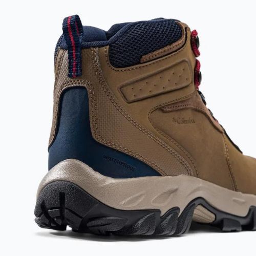 Columbia Newton Ridge Plus II Wp pánske trekingové topánky light brown 1594731