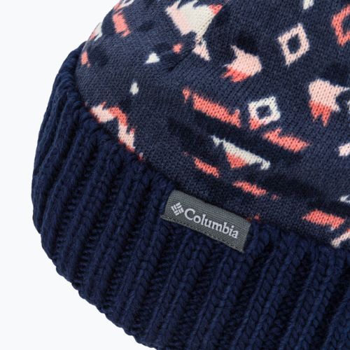 Columbia Sveter Weather Pom navy blue zimná čiapka 2010971