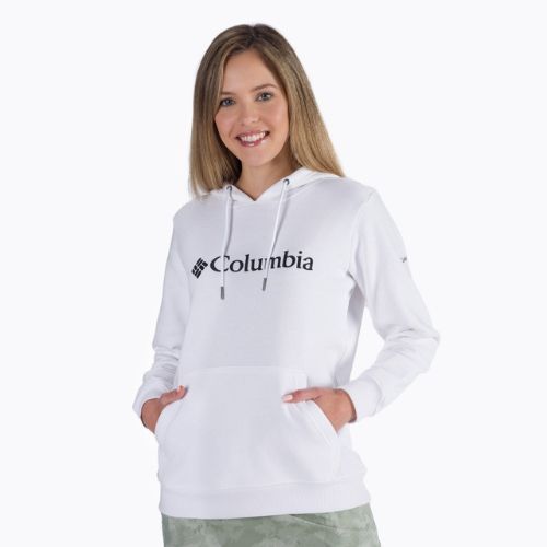 Dámska trekingová mikina Columbia Logo white 1895751