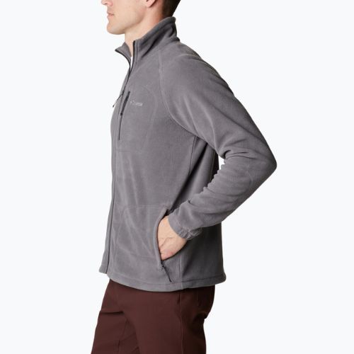 Columbia Fast Trek II šedá pánska fleecová mikina 1420421