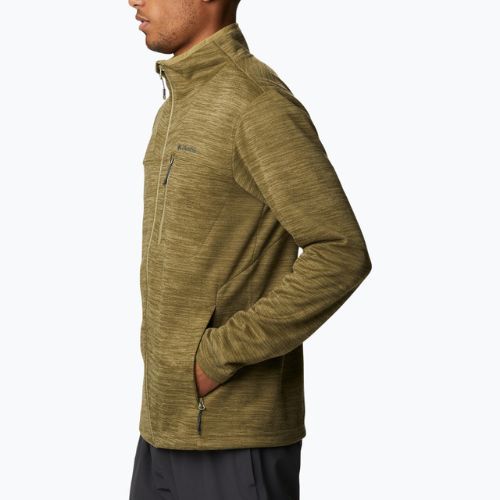 Columbia pánska treková mikina Maxtrail II Fleece hnedá 1992501