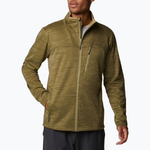 Columbia pánska treková mikina Maxtrail II Fleece hnedá 1992501