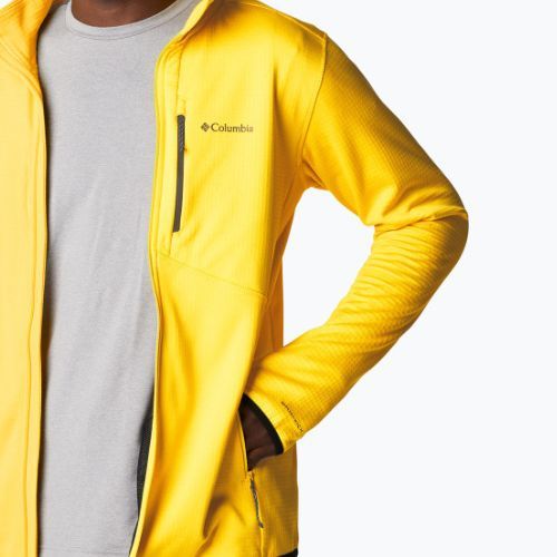 Columbia Park View pánska treková mikina žltá 1952222