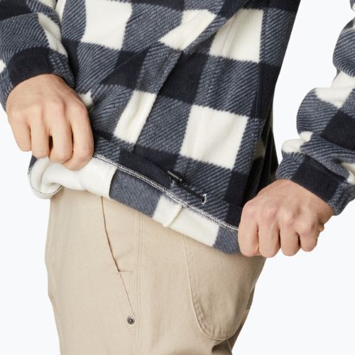 Columbia pánska fleecová mikina Steens Mountain Printed hnedá 1478231