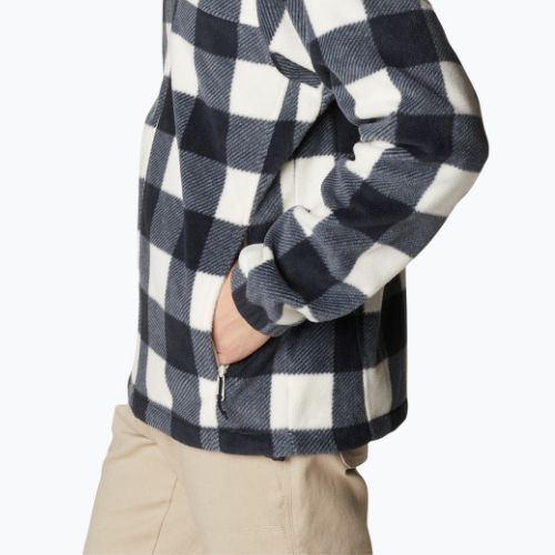 Columbia pánska fleecová mikina Steens Mountain Printed hnedá 1478231