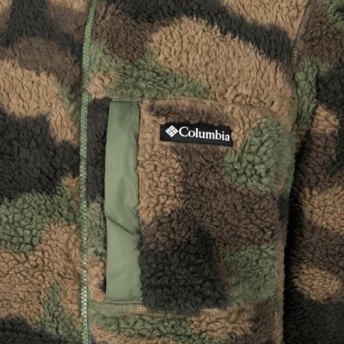 Columbia pánska mikina Winter Pass Print Fleece hnedá 1866565