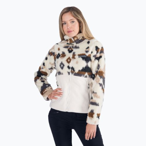Dámska fleecová mikina Columbia Winter Pass Sherpa Hooded beige 2013293