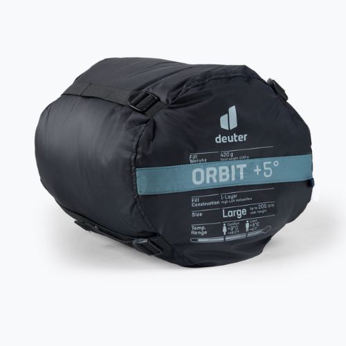 Deuter spací vak Orbit +5° modrý 370122243351