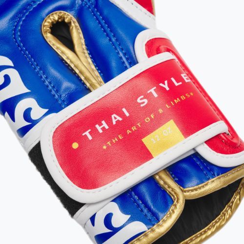 LEONE 1947 Thai Style boxerské rukavice biele GN114