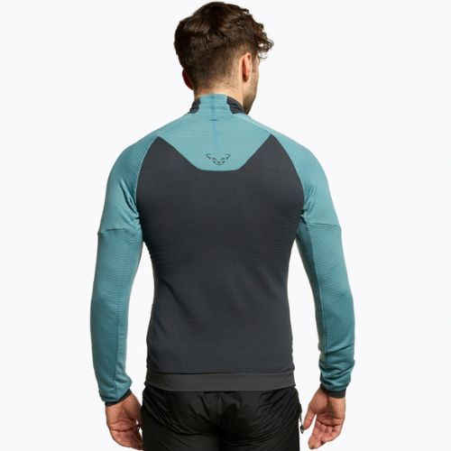 Pánska lyžiarska bunda DYNAFIT Speed PTC 1/2 Zip blue/black 08-0000071498