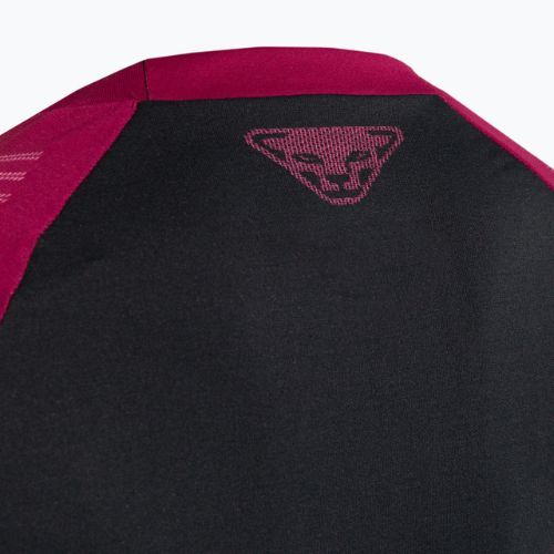 DYNAFIT Speed Dryarn LS dámske termo tričko čierno-červené 08-0000071057