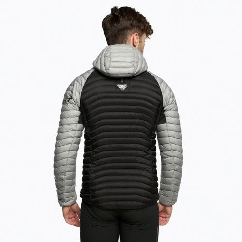 Pánska bunda DYNAFIT Radical Dwn RDS Hood skit sivá 08-0000070914