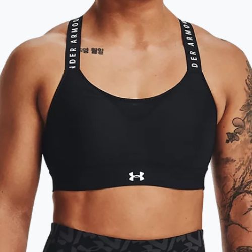 Under Armour Infinity High fitness podprsenka čierna 1351994