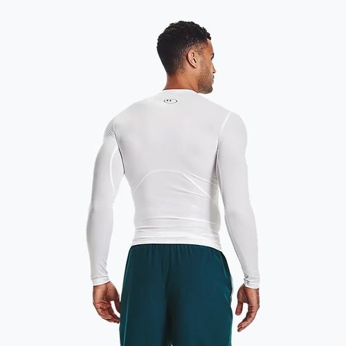 Under Armour pánske tričko s dlhým rukávom Ua Hg Armour Comp LS white 1361524-100