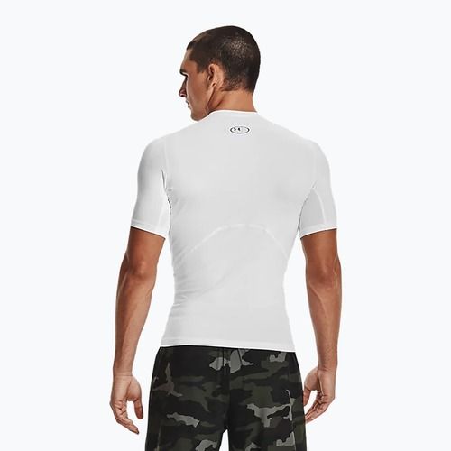 Under Armour pánske tréningové tričko Ua Hg Armour Comp SS white 1361518-100