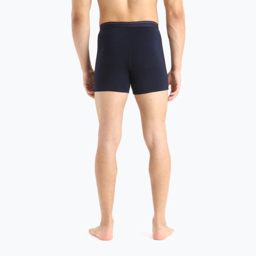 Pánske boxerky Icebreaker Anatomica 001 navy blue IB1030294231