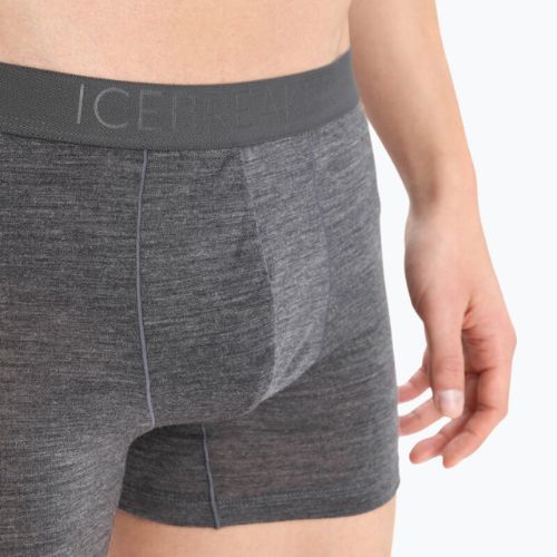 Pánske boxerky Icebreaker Anatomica Cool-Lite 001 sivé IB1052460341