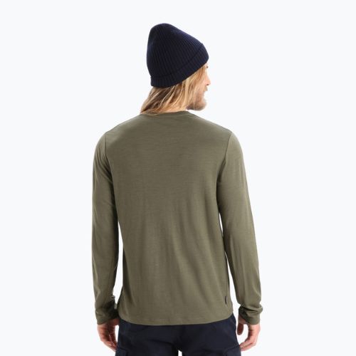 Icebreaker Tech Lite II pánske turistické tričko zelené IB0A56KY0691