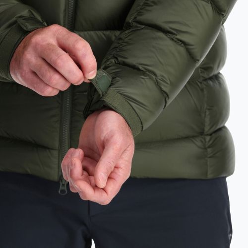 Rab Axion Pro pánska páperová bunda zelená QDE-64-ARM-SML