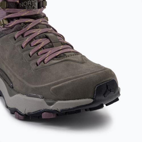 Dámske trekové topánky The North Face Vectiv Exploris Mid Futurelight Lthr brown NF0A5G3AMD01