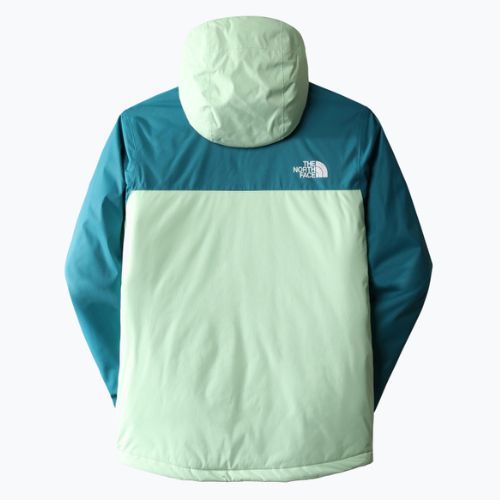 Detská lyžiarska bunda The North Face Teen Snowquest Plus Insulated tyrkysová NF0A7X3O