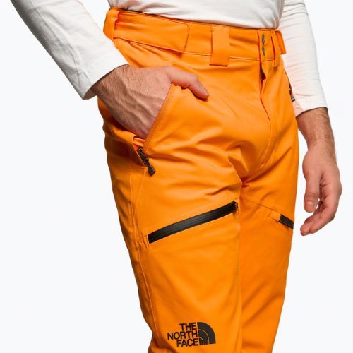 Pánske lyžiarske nohavice The North Face Chakal orange NF0A5IYV78M1