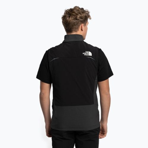 Pánska lyžiarska vesta The North Face Dawn Turn Hybrid Ventrix black/grey NF0A7Z8RMN81