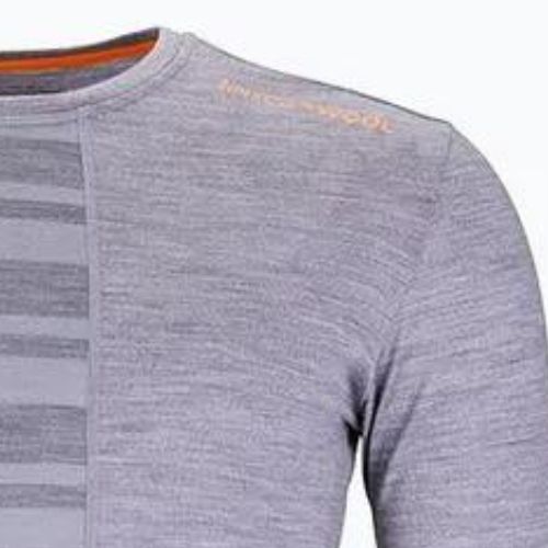 Pánske termo tričko Ortovox Rock'N'Wool LS sivé 8410200021