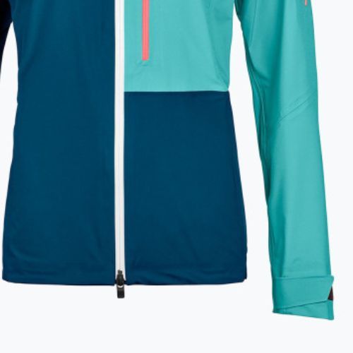 Dámska hardshellová bunda s membránou Ortovox 3L Ortler zelená 7061600006